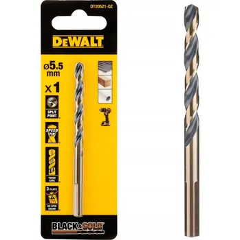 Vrták Vrták do kovu BLACK GOLD 5.5 mm Dewalt
