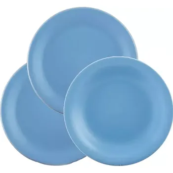 Talíř Sada talířů 12-dílná Lilien Daisy, azurová