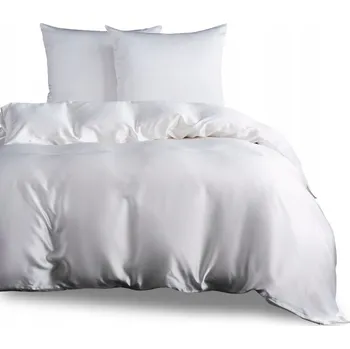 Povlečení POVLEČENÍ HEDVÁBNÉ PŘÍRODNÍ 160x200 + 2 POVLEČENÍ NA POLŠTÁŘE, MORUŠOVÉ HEDVÁBÍ, KRÁSNÉ