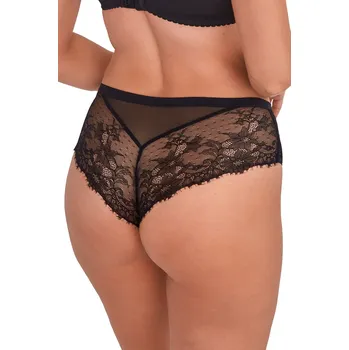 Kalhotky BRAZILSKÉ KALHOTKY ZOE ART. 1205 černá a růžová 2XL