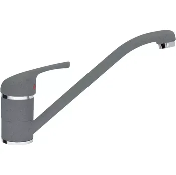 Vodovodní baterie Dřezová baterie Aquasanita Helika Eco 2561 Alumetallic