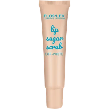 Péče o rty Floslek LIP CARE cukrový peeling na rty off white, 14 g