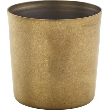 GENWARE Servírovací miska nerezová, výška: 83 mm, průměr: 85 mm, zlatá