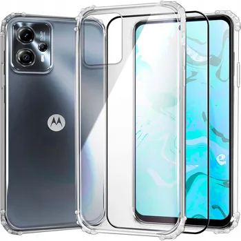 Pouzdro na mobilní telefon Zadní Kryt Hello Case pro Motorola Moto G13, Moto G23 bezbarvý