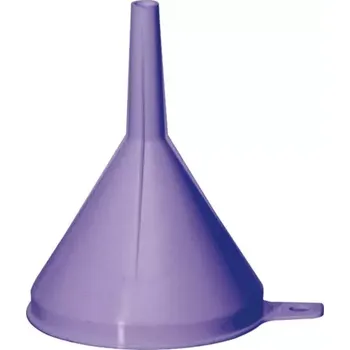 Cedník a síto Trychtýř plast 8 cm, různé barvy