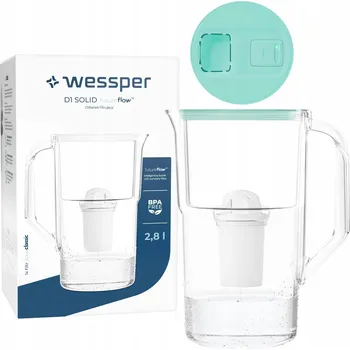 Filtrační konvice Filtrační konvice Wessper D1 SOLID FutureFlow 3,3 l zelená
