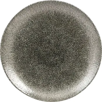 Talíř CHURCHILL Raku Quartz Black talíř mělký, kulatý, průměr: 165 mm