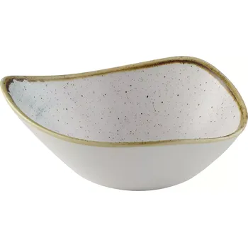 Talíř CHURCHILL Stonecast Accents Duck Egg Blue hluboký talíř, trojúhelník, průměr: 185 mm