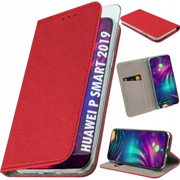 Pouzdro na mobilní telefon Flipové pouzdro pro Huawei P Smart 2019 + Sklo 9h - Pouzdro