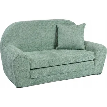 Pohovka Pohovka Fortisline DAVID 78 x 104 cm BOUCLE zelená