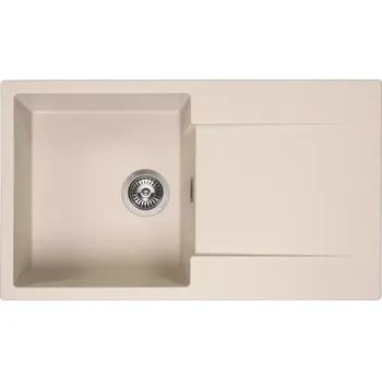 Granitový dřez Reginox Amsterdam 860.0 Caffe silvery