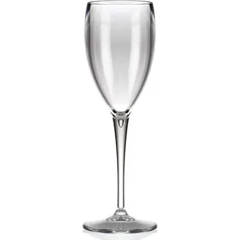 Sklenice Plastová sklenice na sekt čirá - 170 ml