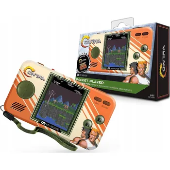 Herní konzole MINI PŘENOSNÁ RETRO HERNÍ KONZOLE CONTRA DGUNL-3281