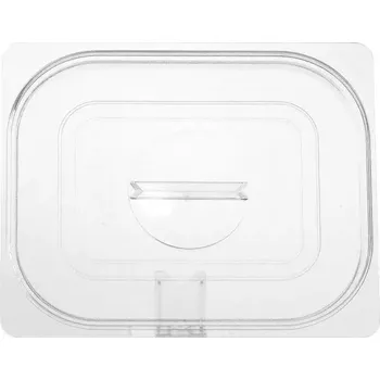 Dóza na potraviny B.PRO GN víko z polykarbonátu, se zapuštěnou rukojetí, GN: 1/2