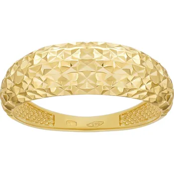 Šperk Zlatý prsten Lucente ze žlutého zlata