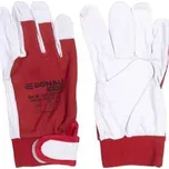 Rukavice Donau Safety - kožené dlaně, vel. 8/M