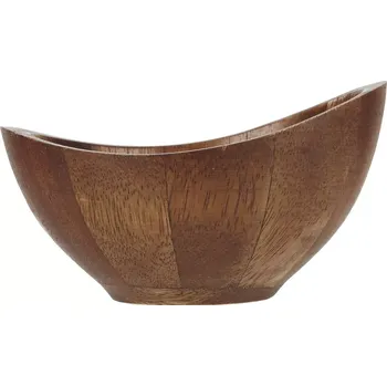 CHURCHILL Alchemy Moonstone dřevěná mísa, délka: 140 mm, šířka: 135 mm