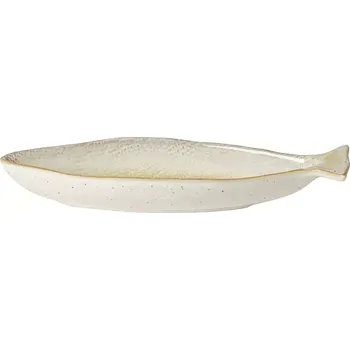 Talíř Talíř na rybu Costa Nova Dori, perleťový, délka: 200 mm, šířka: 66 mm