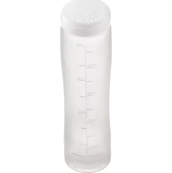 Dóza na potraviny ARAVEN Dávkovač koření, LDPE, ø: 60 mm, výška: 212 mm, objem: 0,5 KG, jemný