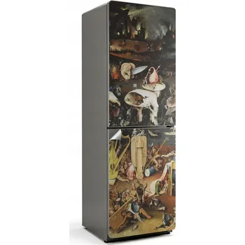 Fototapeta Samolepicí nálepka na ledničku do kuchyně Zahrada pozemských rozkoší Bosch