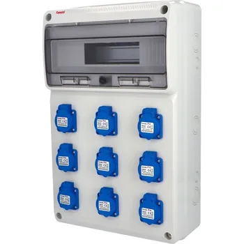 modulární přístroj a rozvaděč FAMATEL Zásuvková skříň ZSF90000000.V /3952 IP54 V745