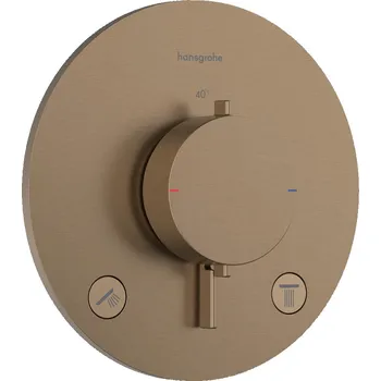 Vodovodní baterie Hansgrohe Ecostat Comfort S vanová baterie pod omítku s termostatem || 33715140