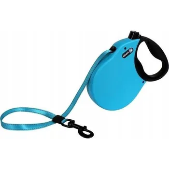 Vodítko pro psa Alcott Adventure Blue reflexní samonavíjecí vodítko pro psy, modré L