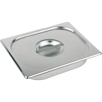 Dóza na potraviny Víko bez prohlubně na lžíci APS, GN 1/9, v= 25 mm