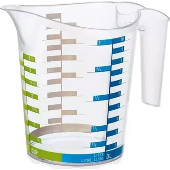 Odměrka plastová Rotho Domino 1000 ml