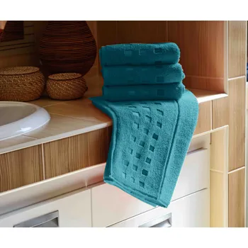 Polášek Holešov Zora petrolejová 100% bavlna Modrá Ručník 50x100