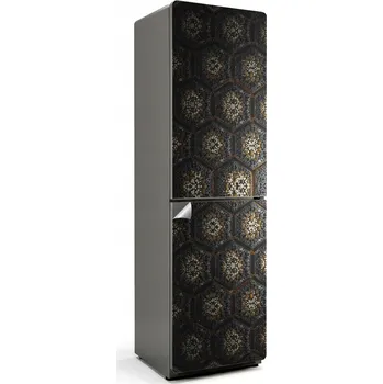 Fototapeta Samolepka s potiskem fotografie na lednici - Heksagonální vzor s detaily