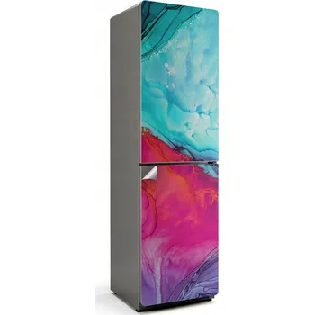 Fototapeta Samolepka na ledničku Bez bublinek - technologie Bubble Free - Abstraktní vzor tekutin