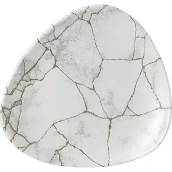 Talíř CHURCHILL Kintsugi Agglomerát šedý Mělký talíř, ø: 192 mm