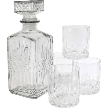 Sklenice Nábytek Pegas Sada na whisky Verre karafa a 4 sklenice