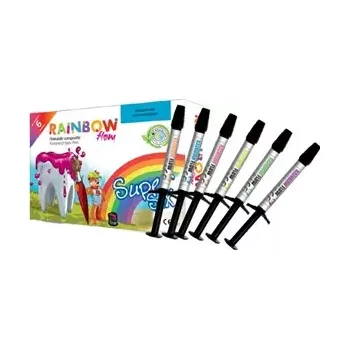 Rainbow Flow Super Six 6x1g, mix barev