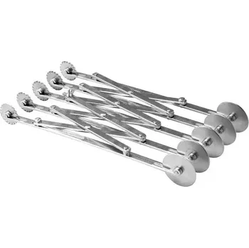 Kráječ na chleba Kráječ na těsto nerez Lauterjung Solingen, 5 hladkých a 5 vlnitých nožů