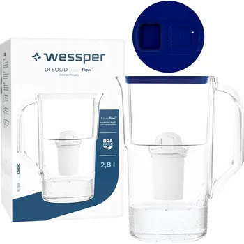 Filtrační konvice Filtrační konvice Wessper D1 SOLID FutureFlow 3,3 l modrá