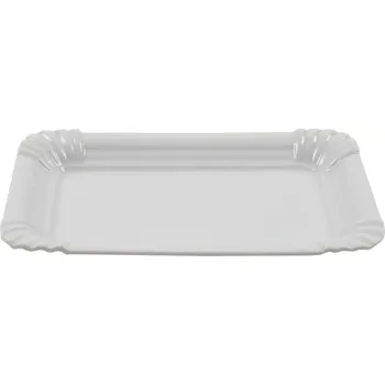 Talíř Snackový talíř, výška: 20 mm, délka: 205 mm, šířka: 130 mm