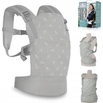 ERGONOMICKÉ nosítko pro miminko vpředu i vzadu s certifikátem Lorelli Wally šedé