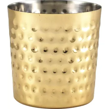 GENWARE Servírovací miska nerezová, výška: 85 mm, průměr: 85 mm, zlatá