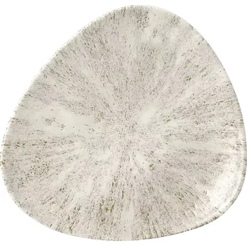 Talíř CHURCHILL Stone Agate grey Talíř mělký, trojúhelník, průměr: 192 mm