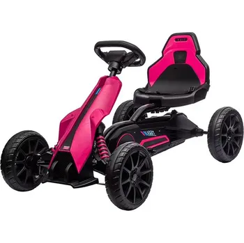 Dětské šlapadlo Dětská šlapací motokára Go-kart Baby Mix Speedster růžová