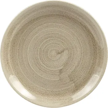 Talíř CHURCHILL Stonecast Antique Taupe mělký talíř, průměr: 165 mm