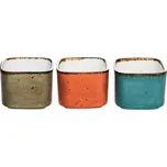 Miska hranatá Cosy&Trendy Brisbane 5,8x5,8 cm, různé barvy