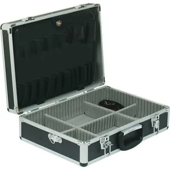 Hliníkový barmanský kufr černý