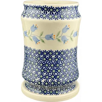 Odkapávač na nádobí Odkapávač na příbory s podšálkem, dekor ASD Ceramika Bolesławiec