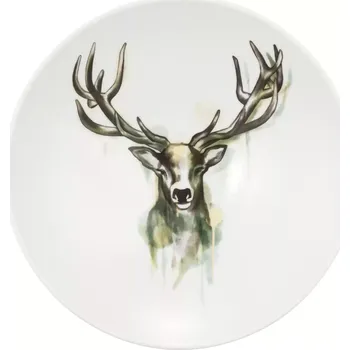 Talíř SELTMANN Nature Talíř hluboký, výška: 53 mm, ø: 233 mm, jelen