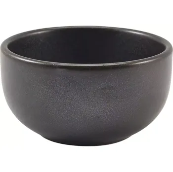 Polévková mísa GENWARE Miska porcelánová, výška: 65 mm, průměr: 114 mm, černá