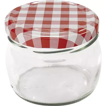 Sklenice Gastro Zavařovací sklenice Gastro 250 ml, víčko šroubovací kárové, sada 6ks