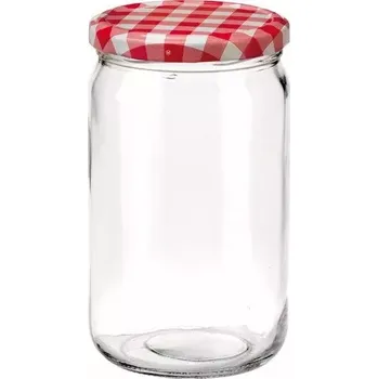 Sklenice Zavařovací sklenice Gastro 720 ml, víčko šroubovací kárové, sada 6ks